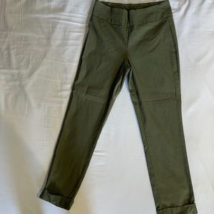 Fia Cuffed Cropped Trouser by Tribal. Size US 4.